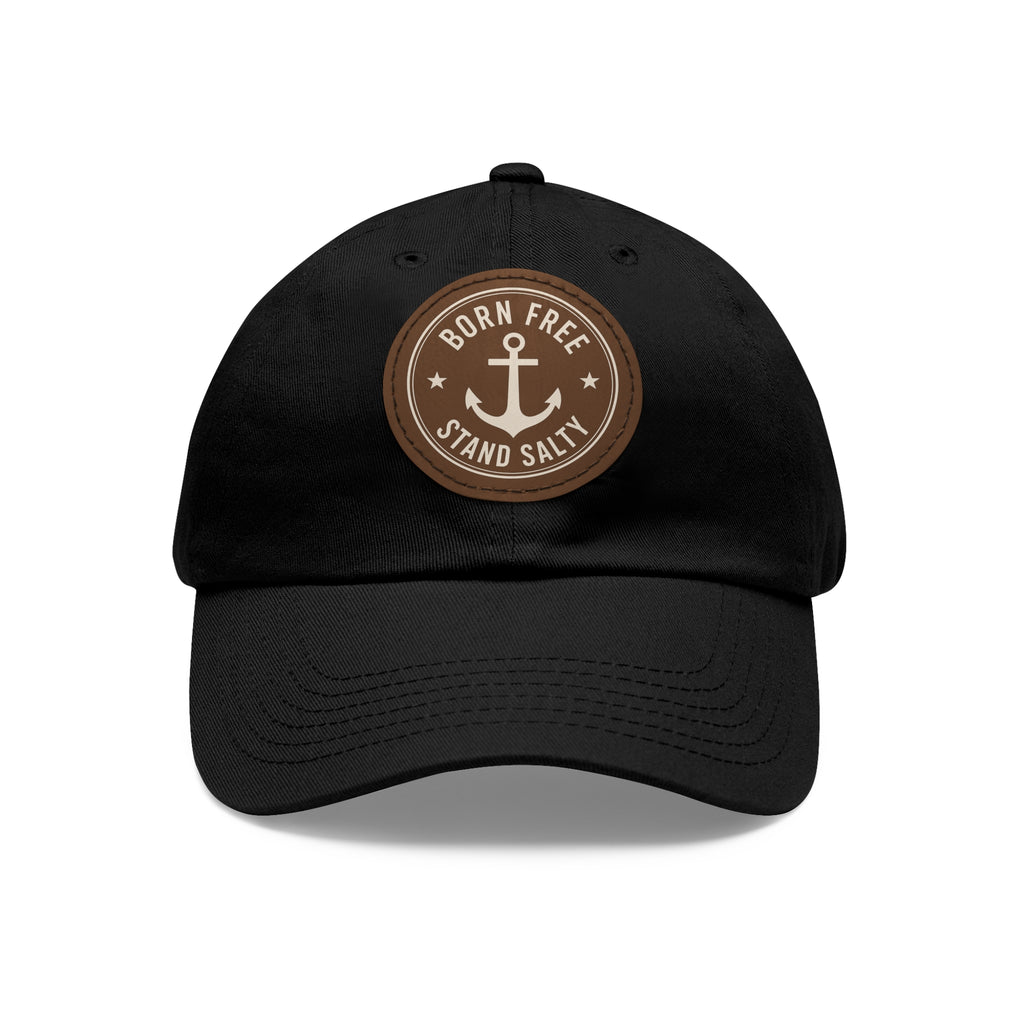 Stand Salty Leather Patch Hat