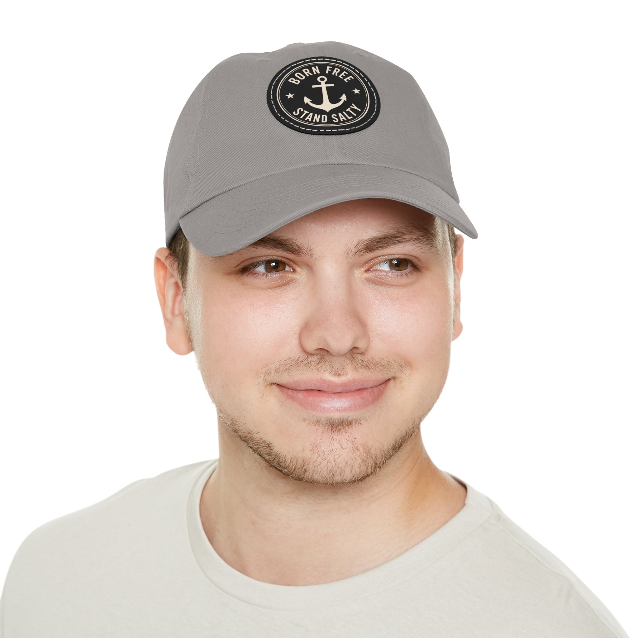 Stand Salty Leather Patch Hat