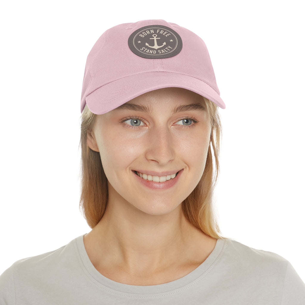 Stand Salty Leather Patch Hat