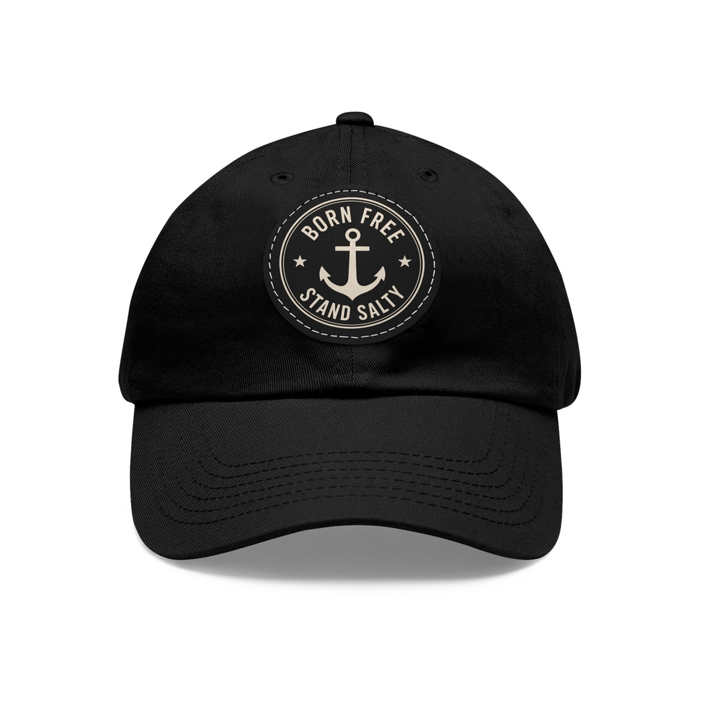 Stand Salty Leather Patch Hat