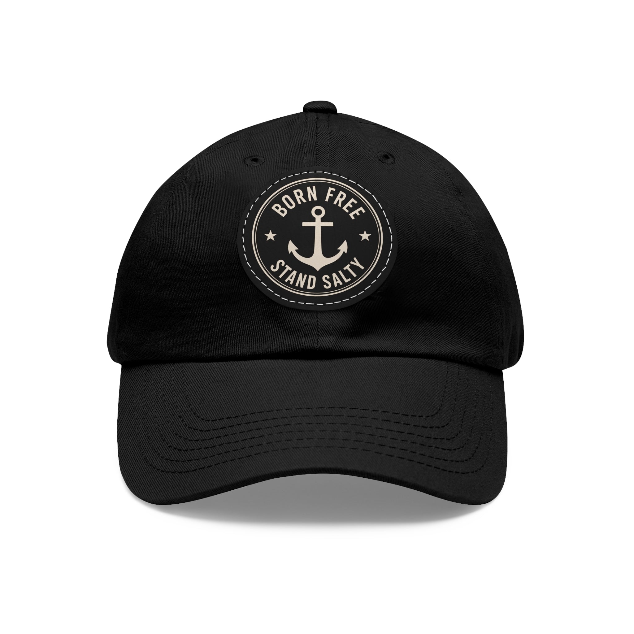 Stand Salty Leather Patch Hat