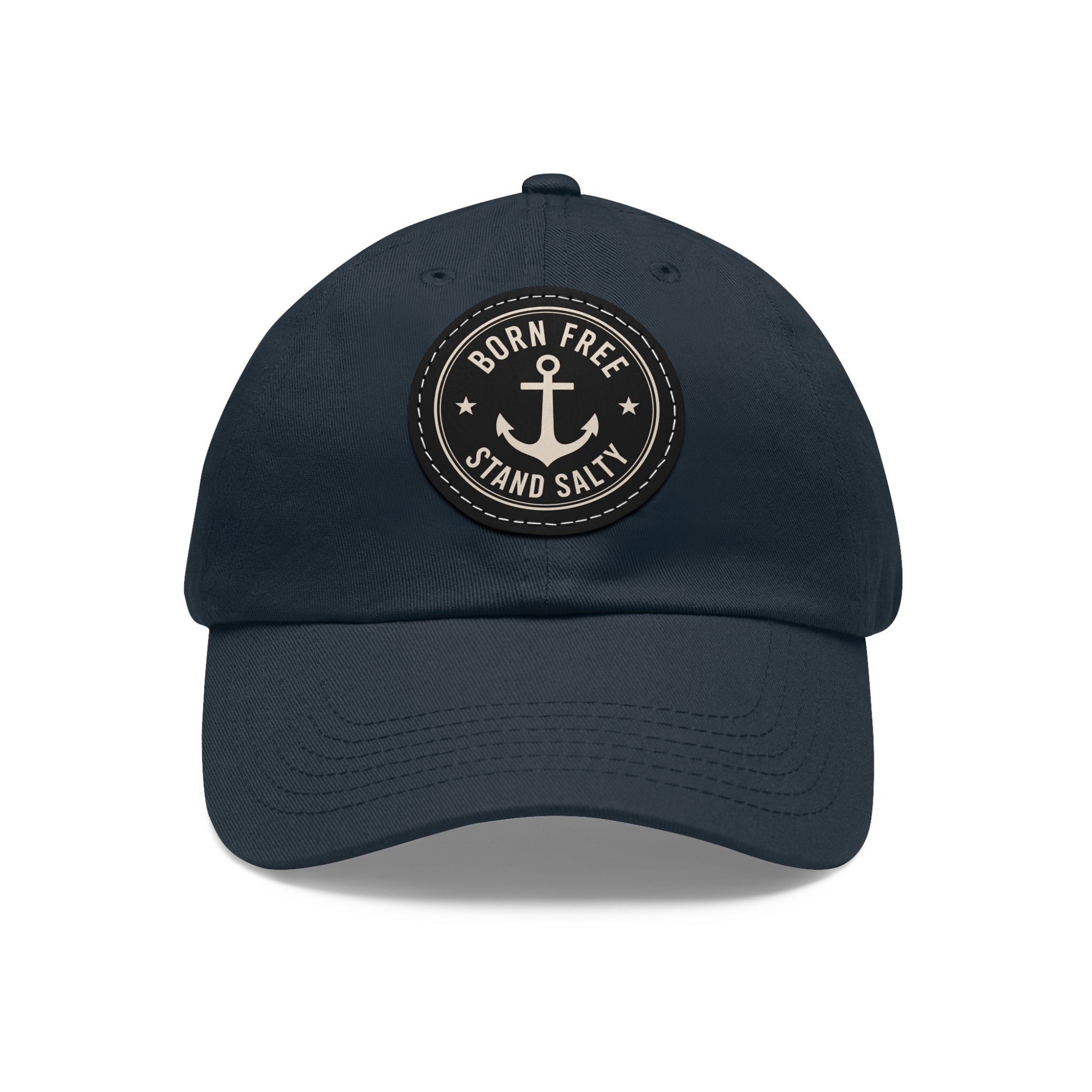 Stand Salty Leather Patch Hat