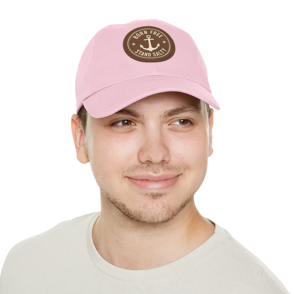 Stand Salty Leather Patch Hat