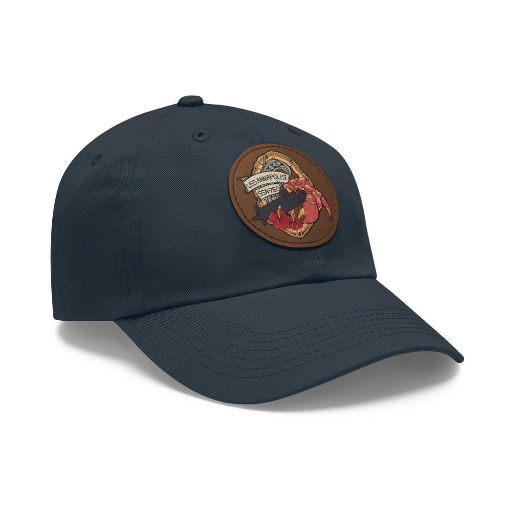 2026 Design Leather Patch Hat