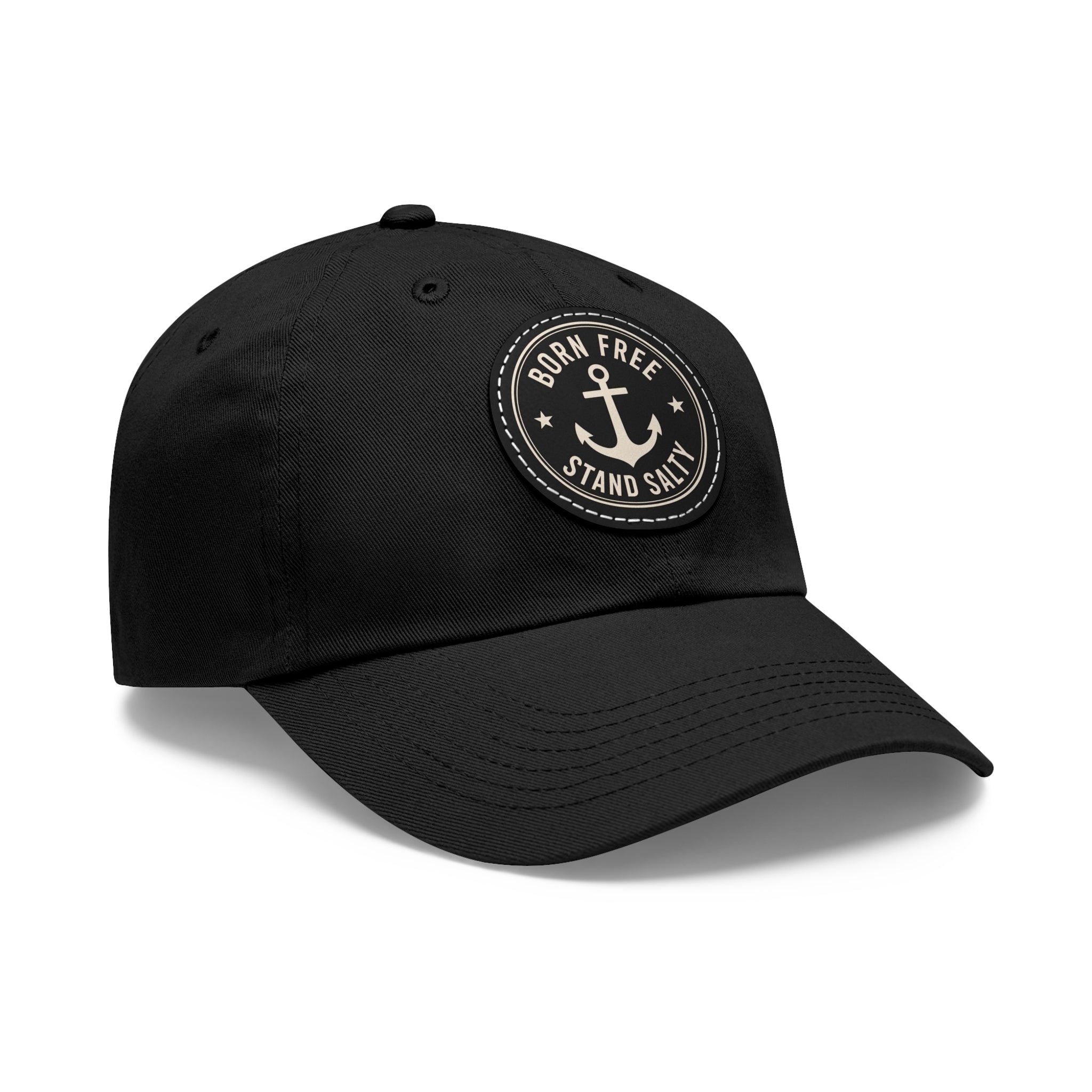 Stand Salty Leather Patch Hat