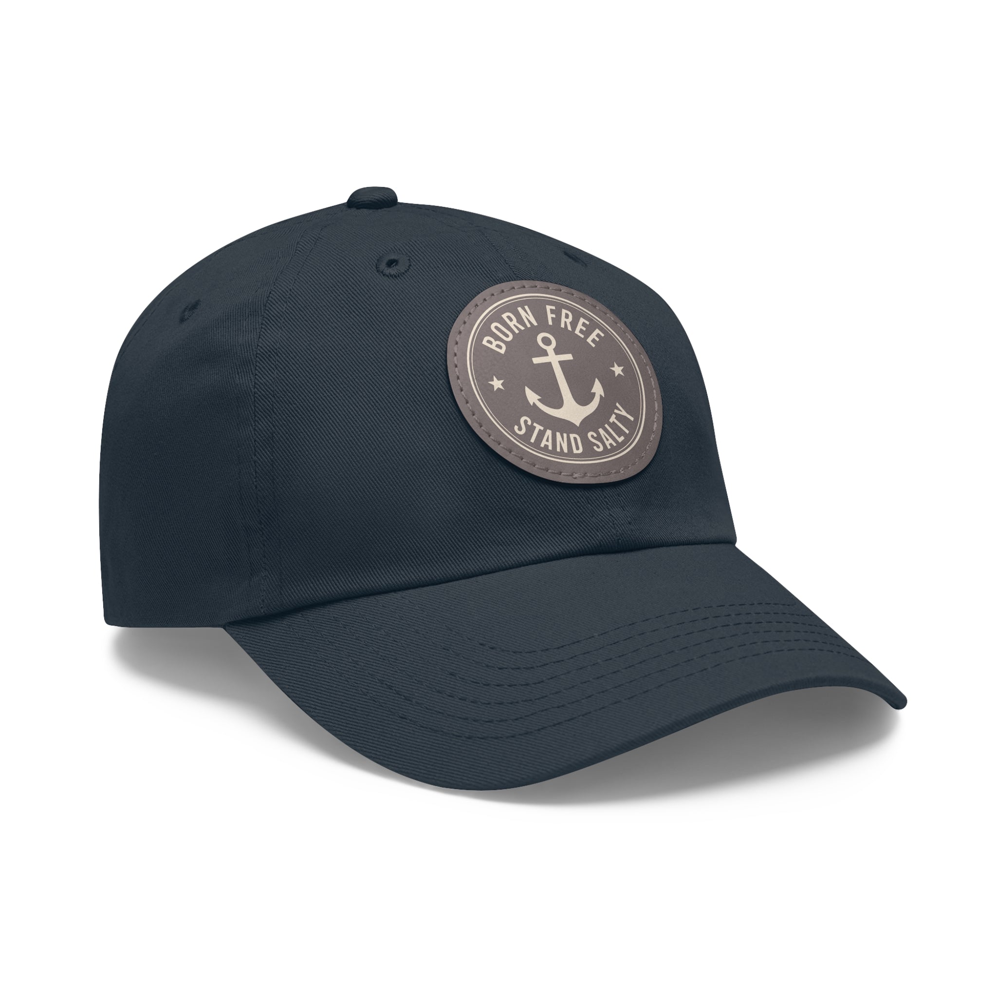 Stand Salty Leather Patch Hat