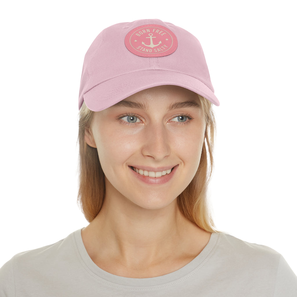 Stand Salty Leather Patch Hat
