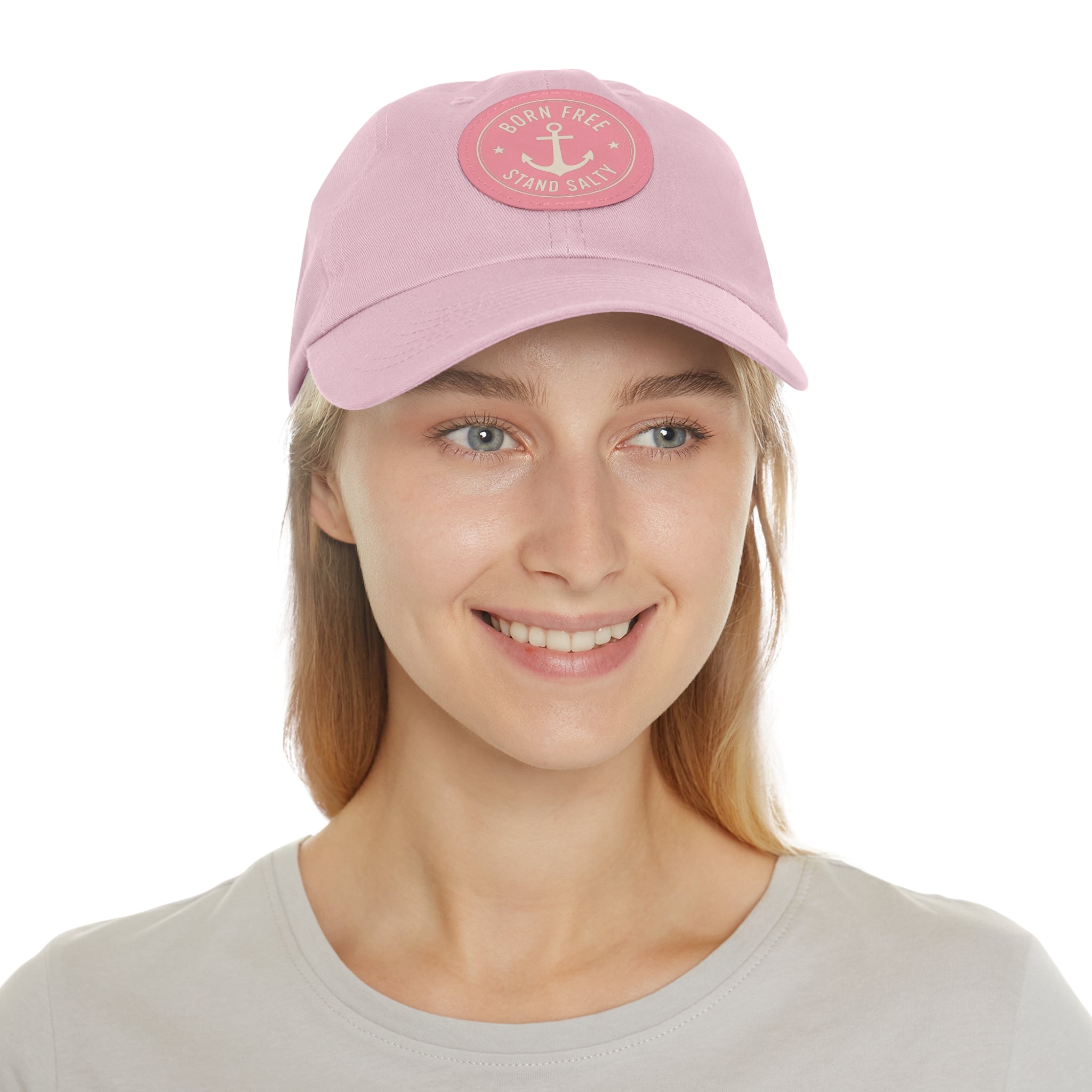 Stand Salty Leather Patch Hat