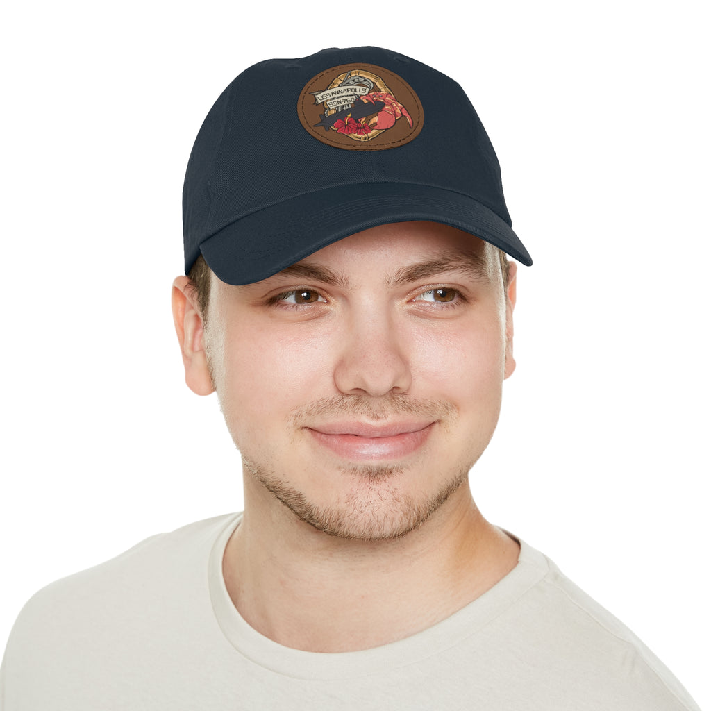 2026 Design Leather Patch Hat