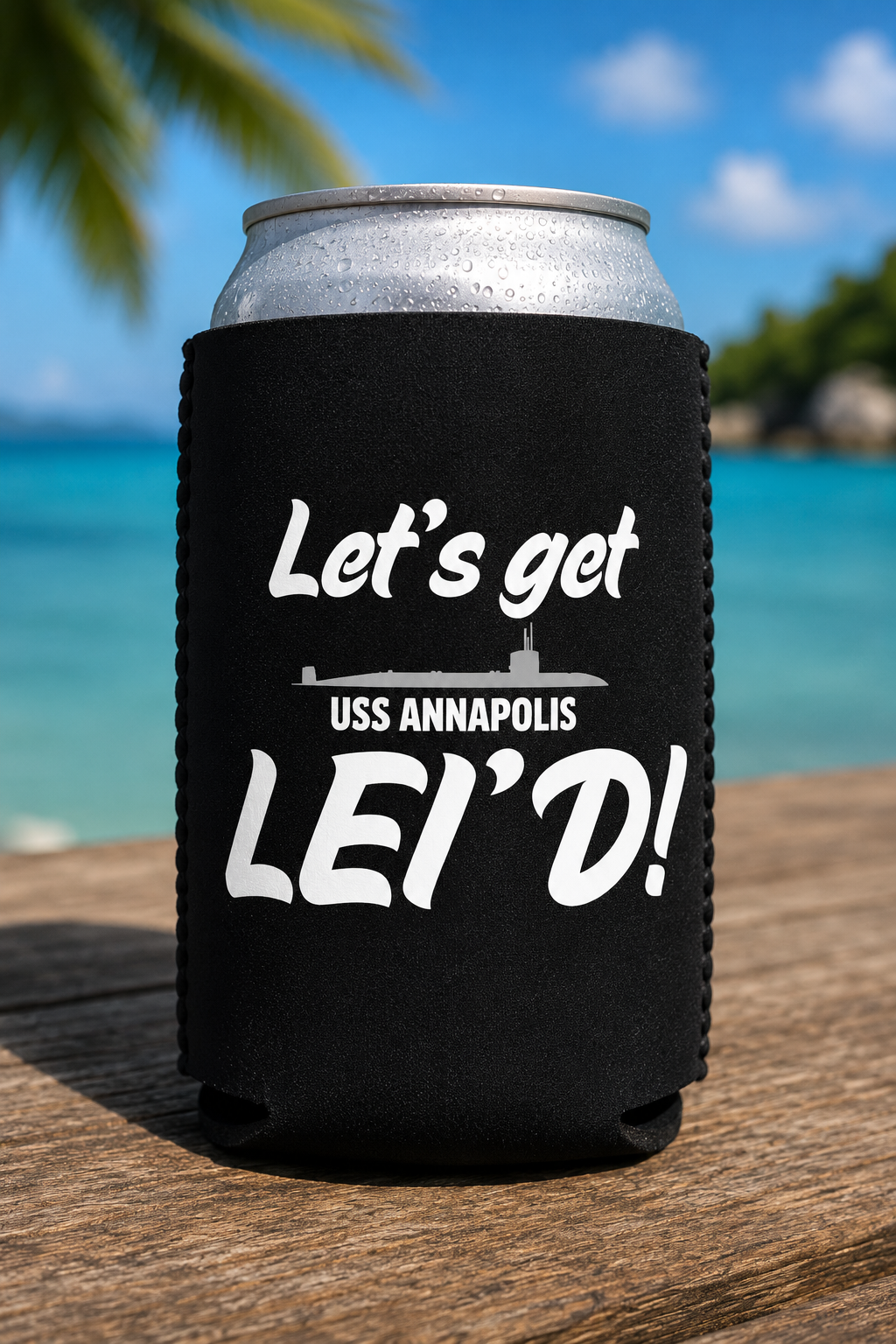 Let's Get Lei'd Can Coolers